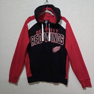 Detroit Red Wings Sz Large, Full Zip, Licensed NHL Hoodie
